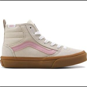 Vans Ashwood Hi Decon Suede/Canvas Oatmeal/Gum Size 4Y